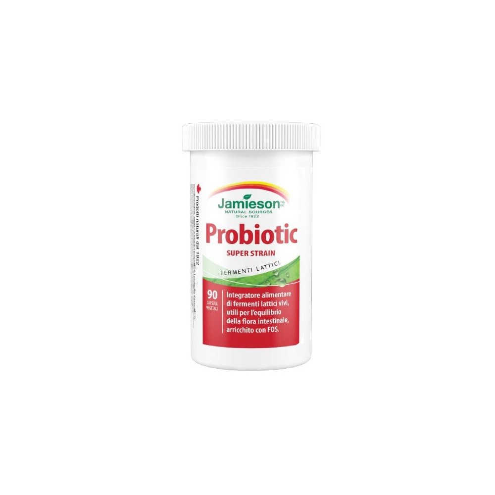 JAMIESON PROBIOTIC SUPER STRAIN 90 CAPSULE VEGETALI