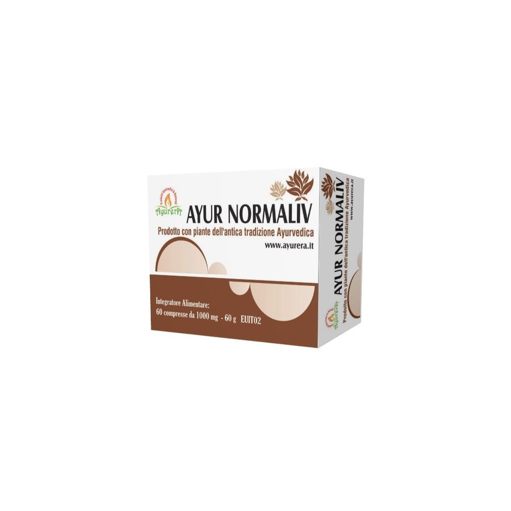 Ayur Normaliv integratore alimentare 60 compresse Bliss Ayurveda