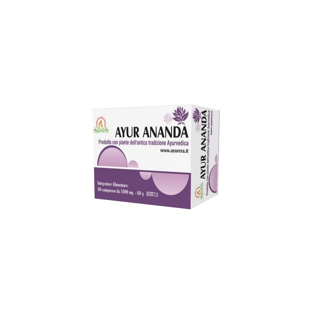 Ayur Ananda integratore alimentare 60 compresse Bliss Ayurveda