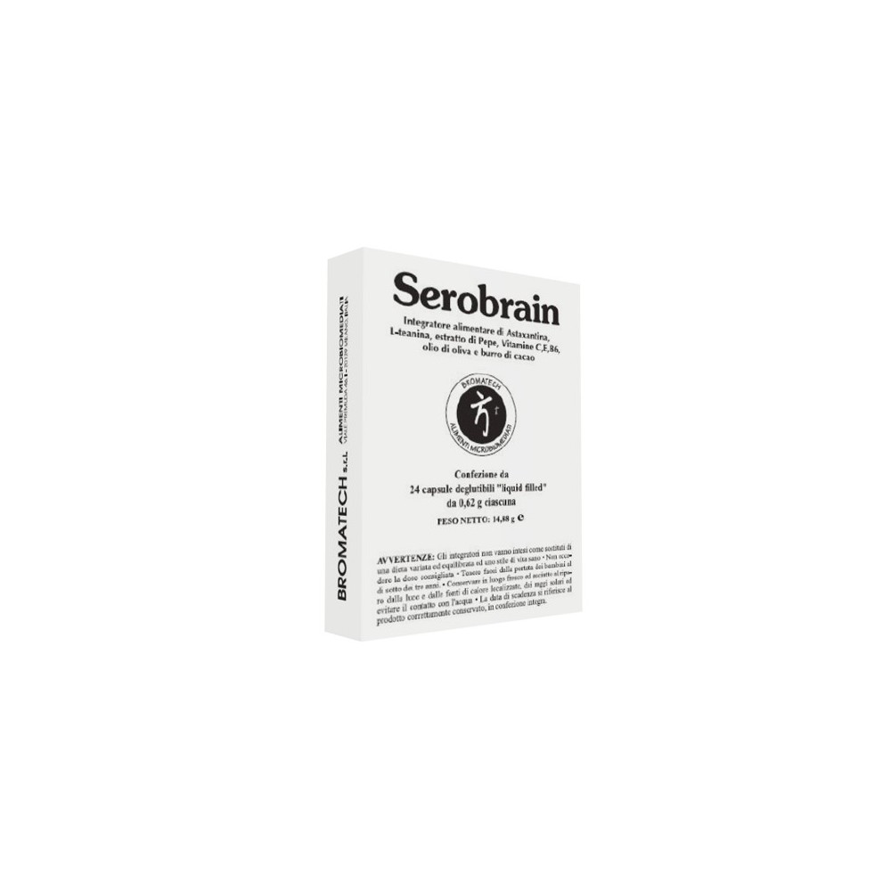 Serobrain integratore alimentare 24 capsule Bromatech