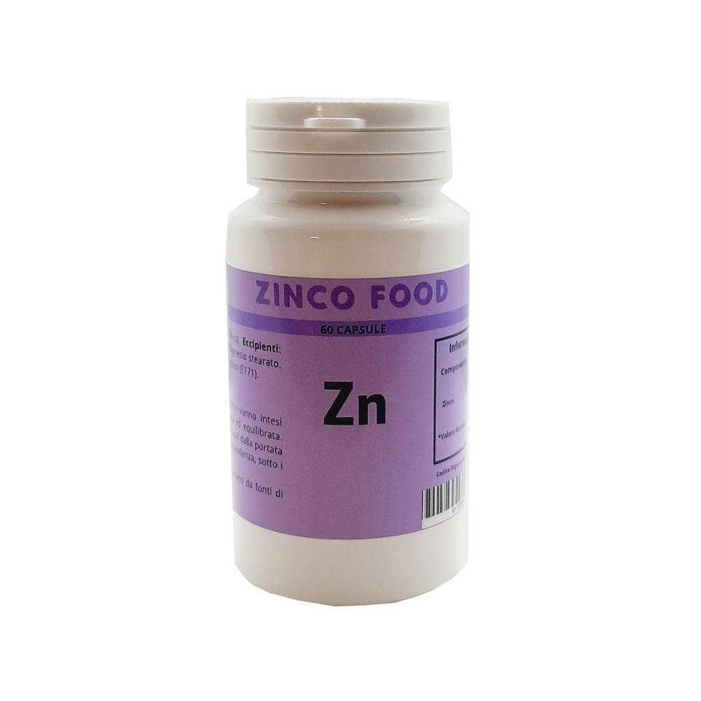 ZINCO FOOD integratore alimentare 60 capsule La Scienza Infusa