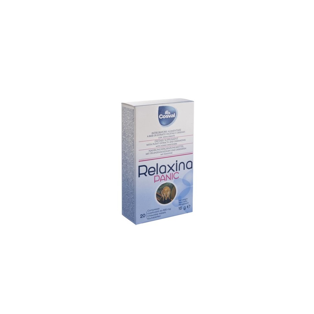 RELAXINA PANIC 20 CAPSULE Cosval