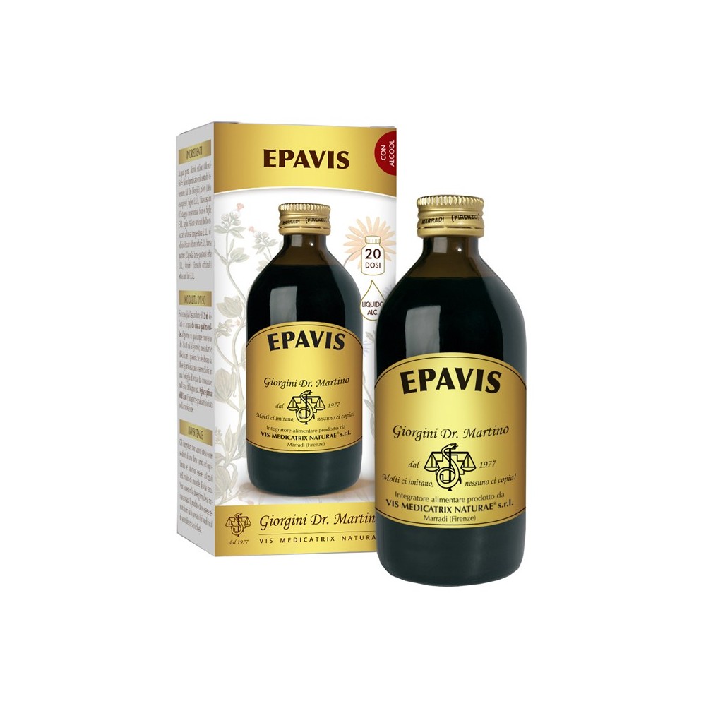 EPAVIS LIQUIDO ALCOOLICO integratore alimentare 200 ml Dr. Giorgini