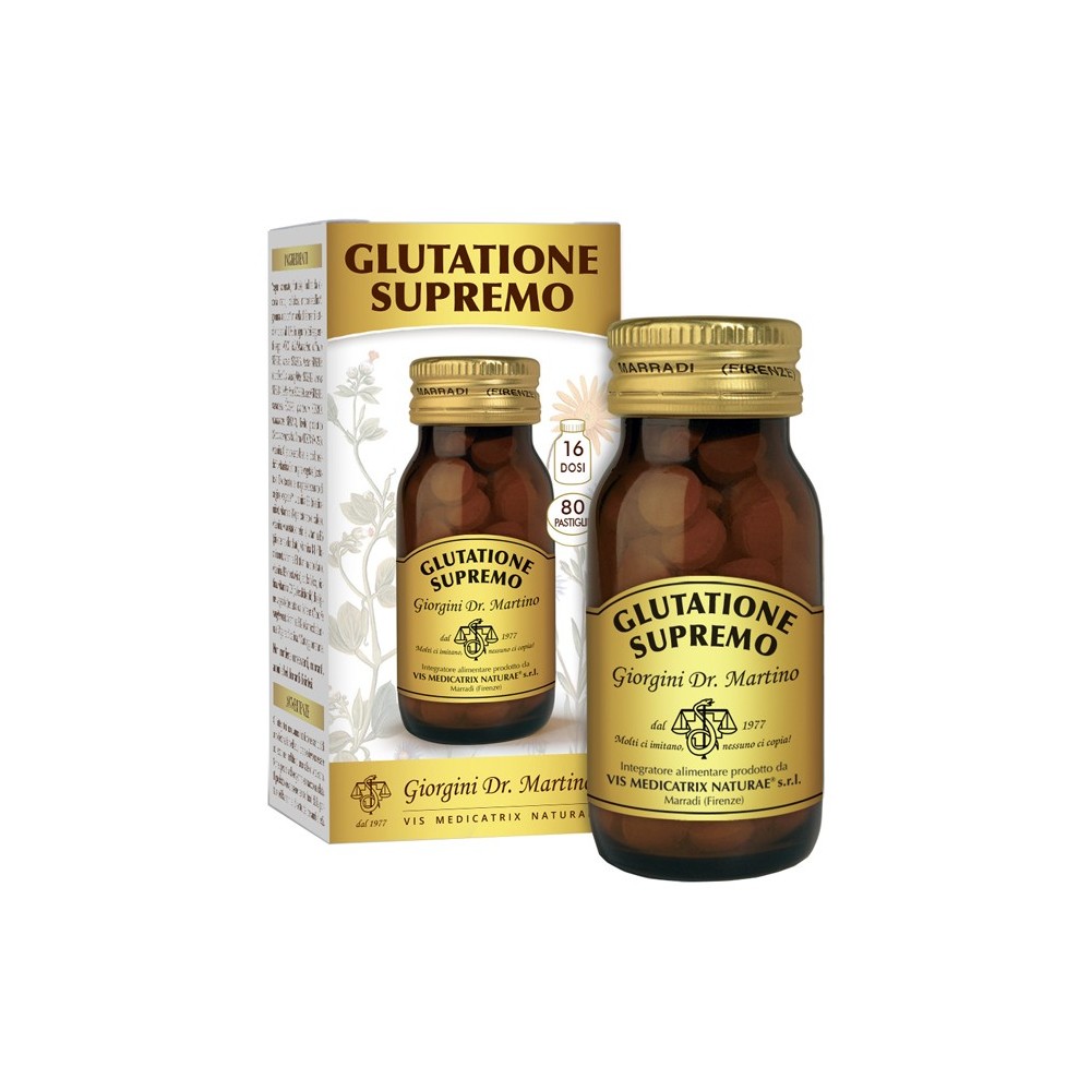 GLUTATIONE SUPREMO integratore alimentare 80 pastiglie Dr. Giorgini