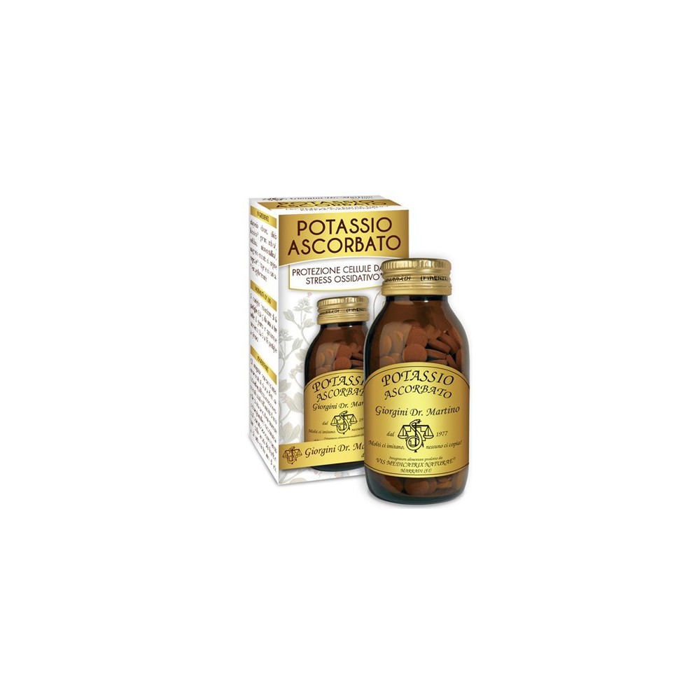 POTASSIO ASCORBATO integratore alimentare 180 pastiglie Dr. Giorgini