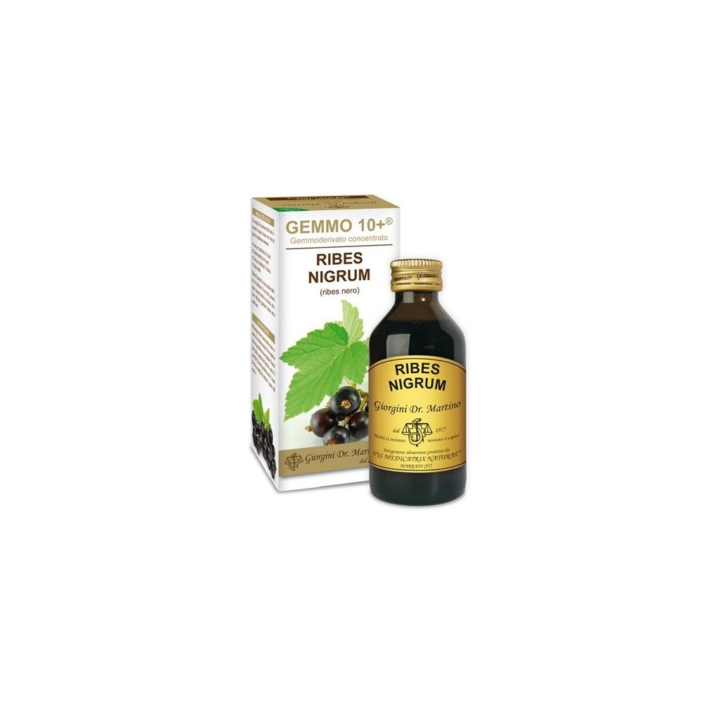 GEMMO 10+ RIBES NERO 100 ML LIQUIDO ANALCOLICO