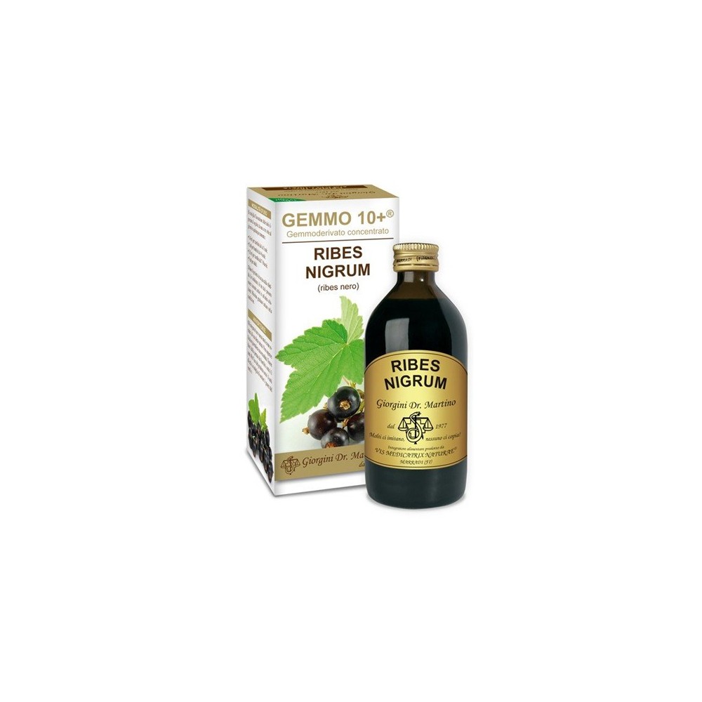 GEMMO 10+ RIBES NERO 200 ML LIQUIDO ANALCOLICO