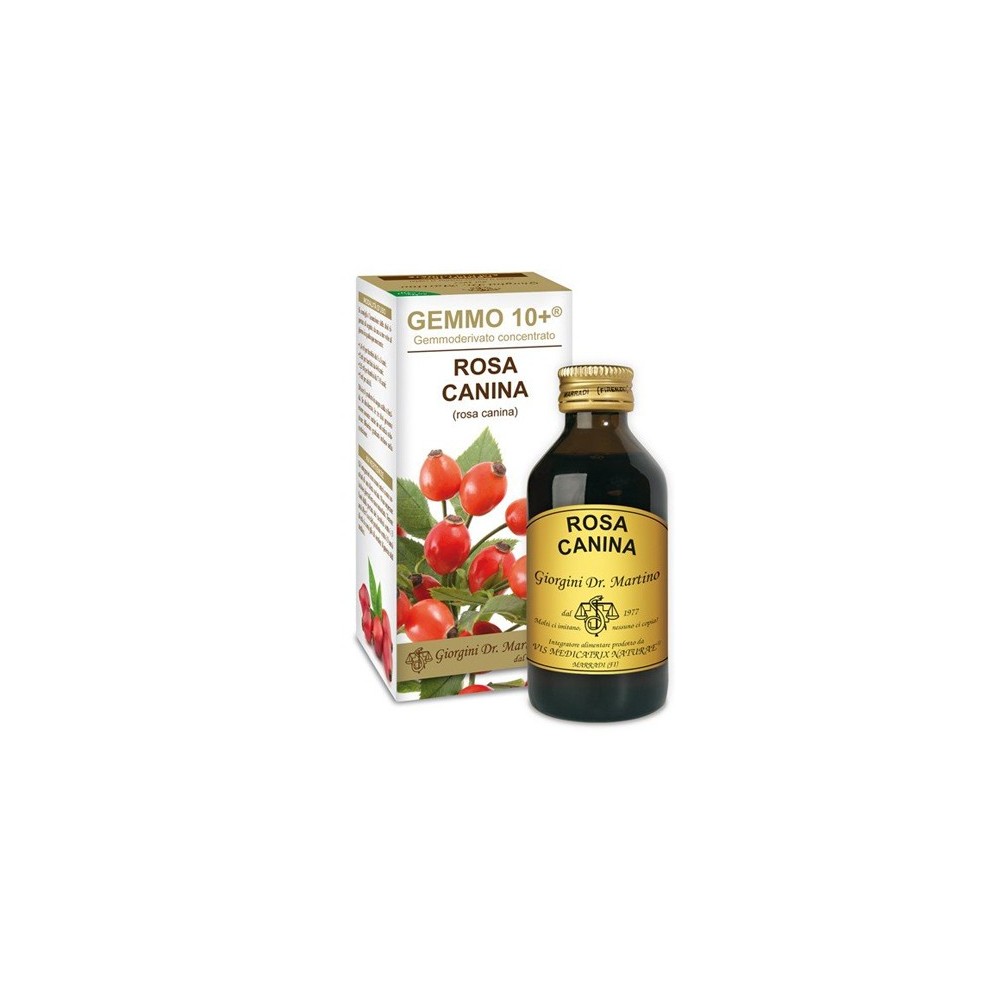 GEMMO 10+ ROSA CANINA LIQUIDO ANALCOLICO 100 ML