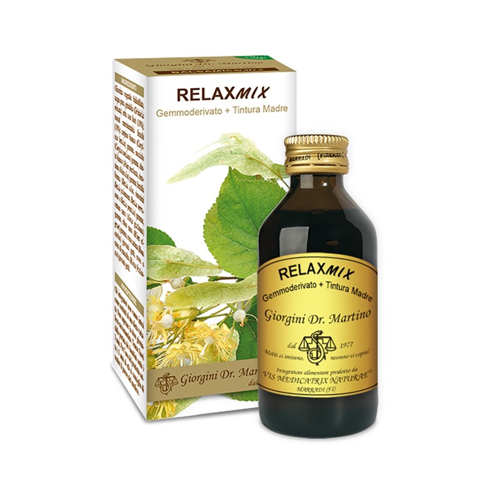 RELAXMIX GEMMODERVATO + TINTURA MADRE SENZA ALCCOL 100 ML