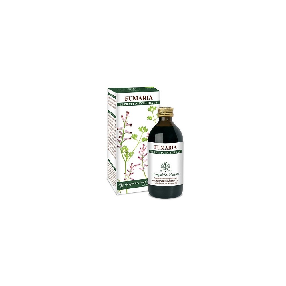 FUMARIA ESTRATTO INTEGRALE 200 ML