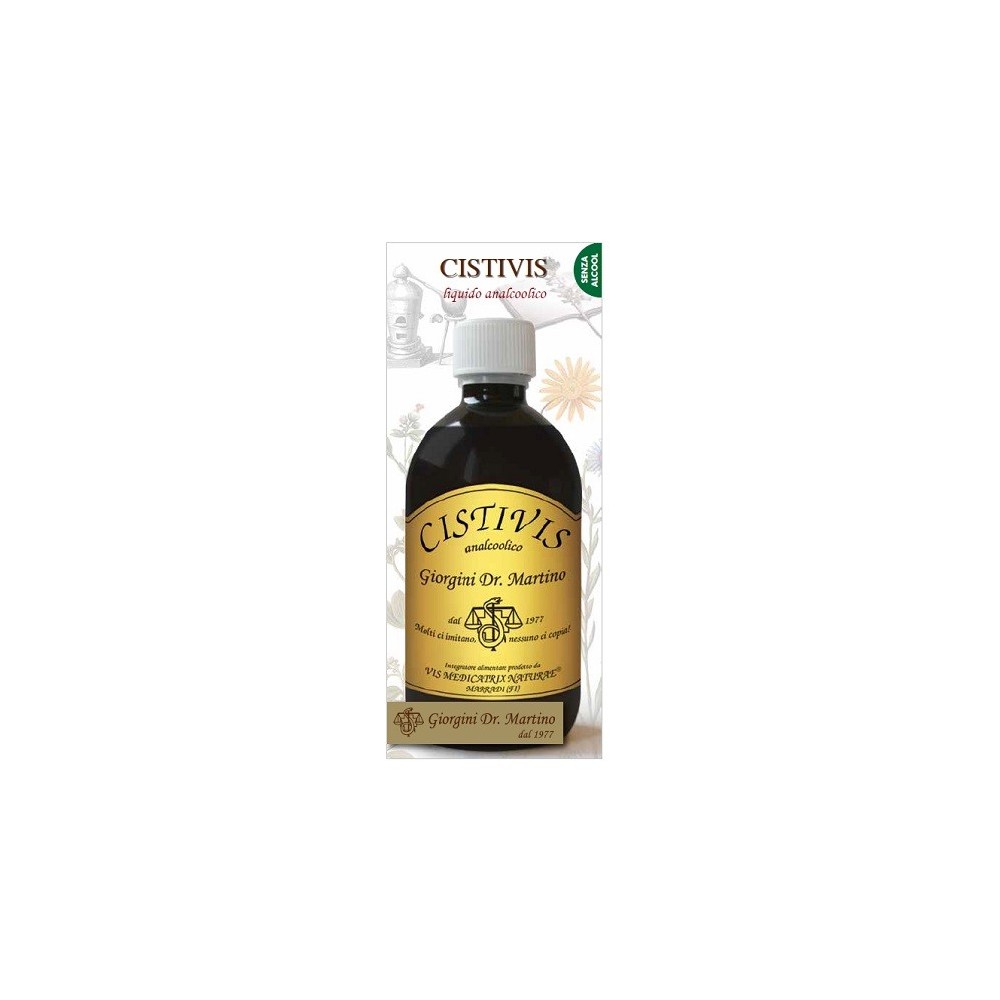 CISTIVIS LIQUIDO ANALCOOLICO integratore alimentare 500 ml Dr. Giorgini