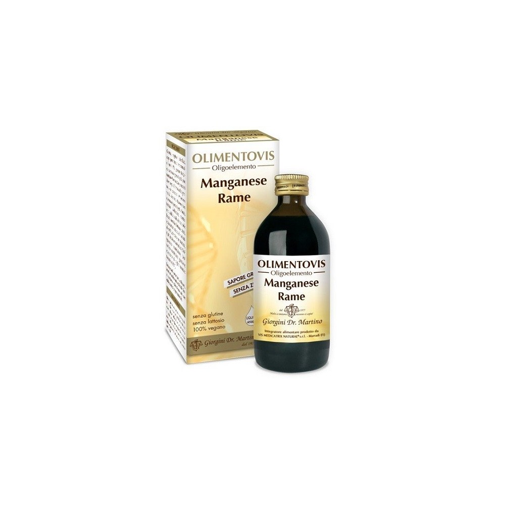 MANGANESE RAME Olimentovis integratore alimentare 200 ml Dr. Giorgini