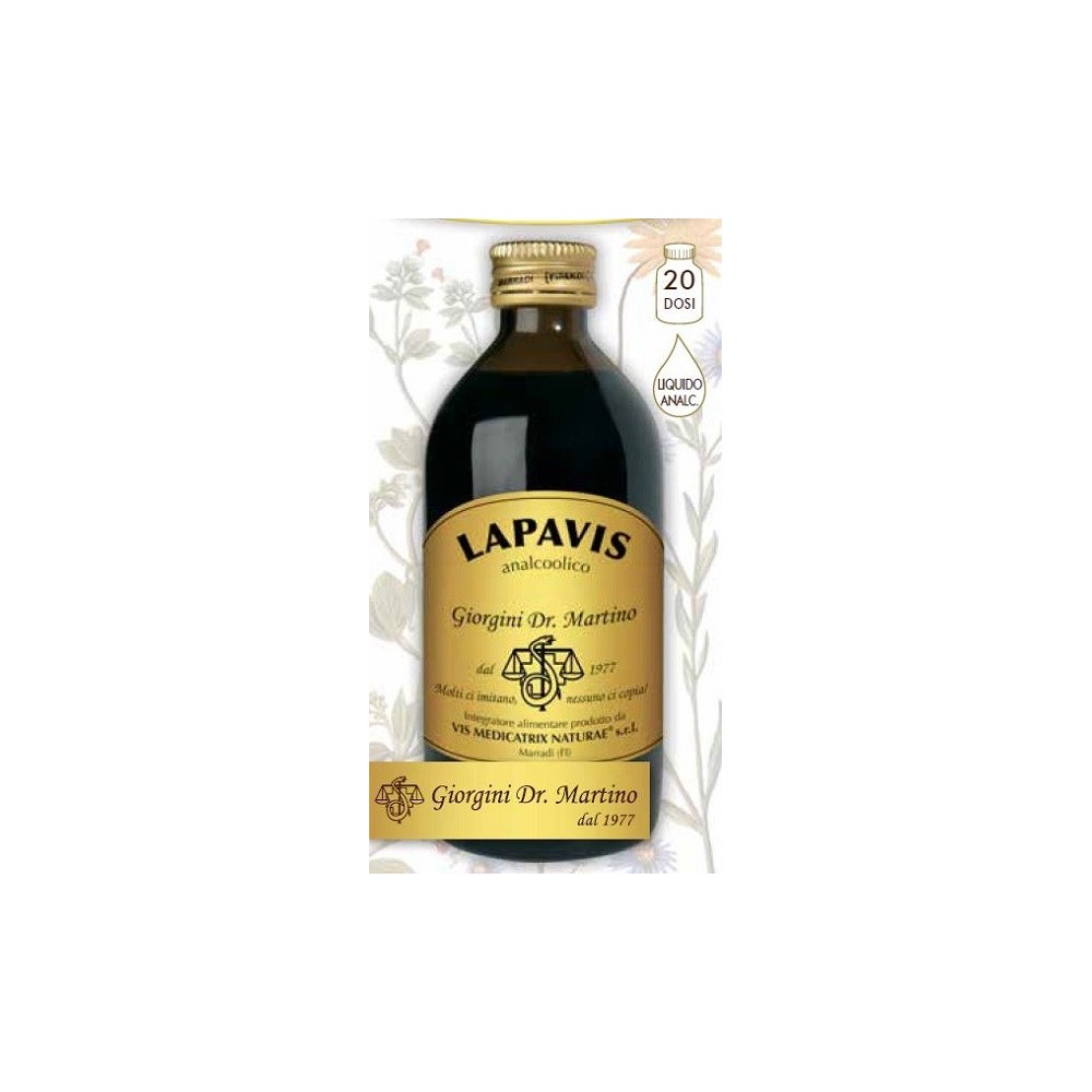 LAPAVIS LIQUIDO ANALCOOLICO 200 ml Dr. Giorgini