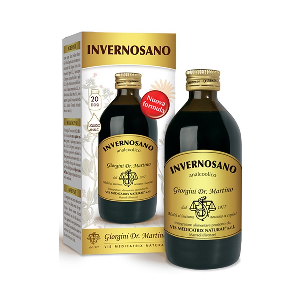 INVERNOSANO LIQUIDO ANALCOOLICO 200 ml Dr. Giorgini