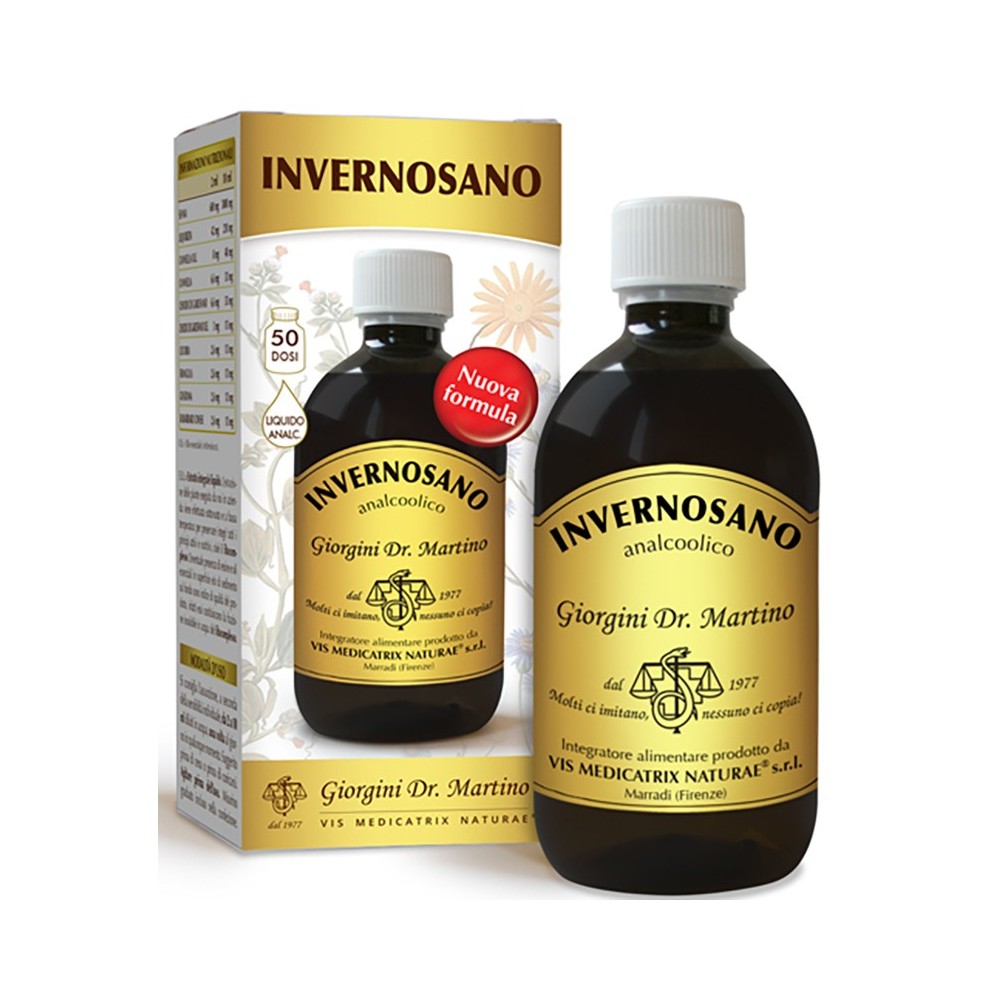 INVERNOSANO LIQUIDO ANALCOOLICO 500 ml Dr. Giorgini