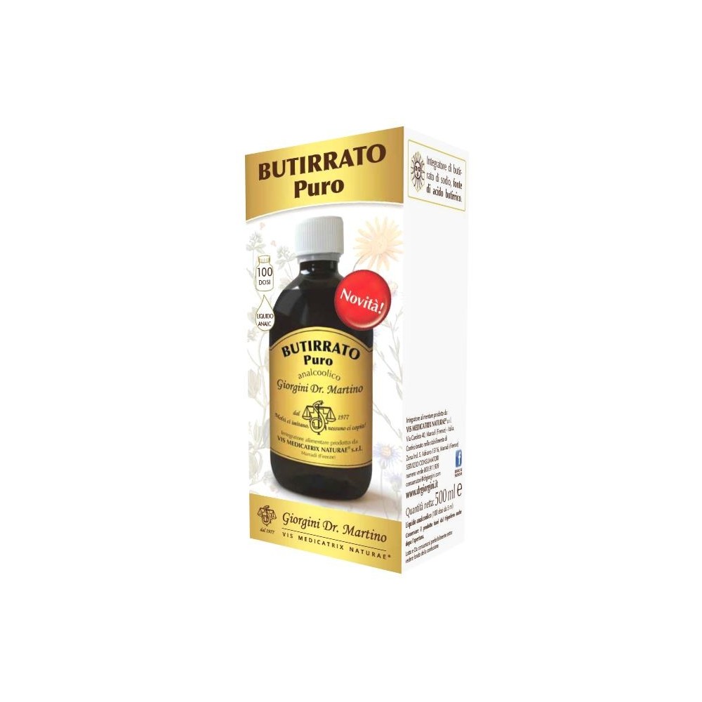 BUTIRRATO PURO LIQUIDO ANALCOLICO 500 ML