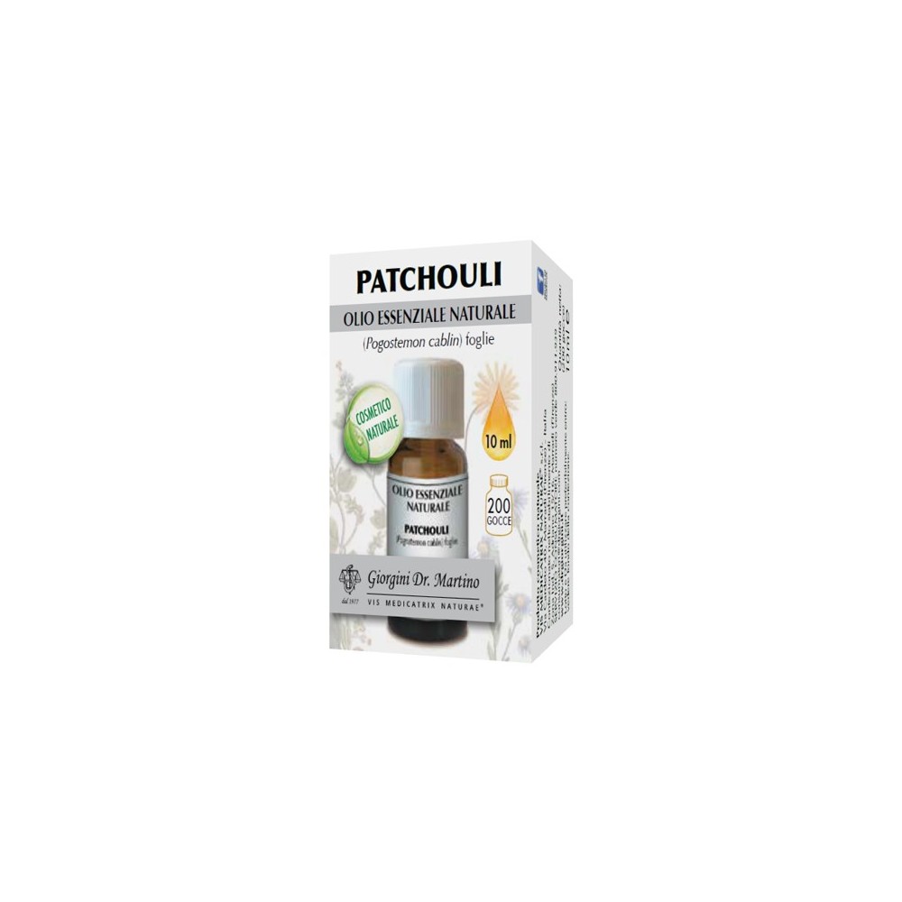 PATCHOULI OLIO ESSENZIALE NATURALE 10 ML