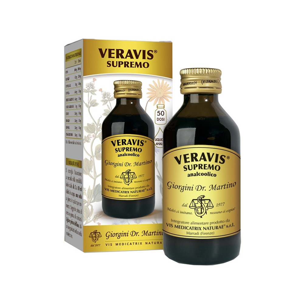 VERAVIS SUPREMO ANALC. LIQUIDO ANALCOOLICO 100 ml Dr. Giorgini