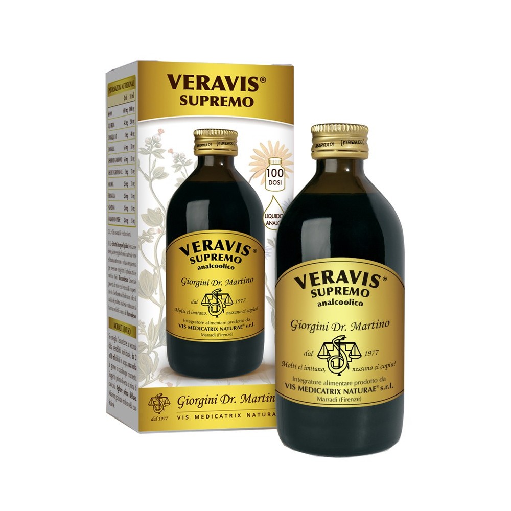 VERAVIS SUPREMO ANALC. LIQUIDO ANALCOOLICO 200 ml Dr. Giorgini