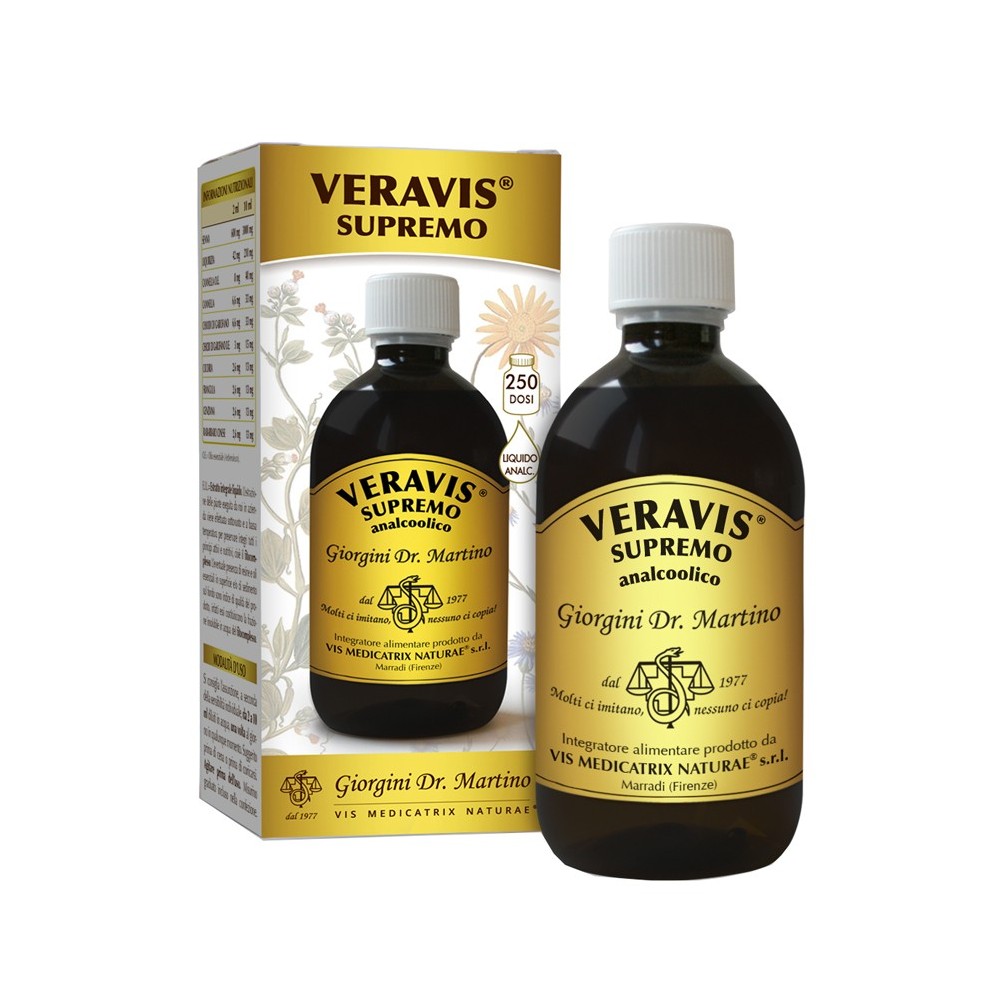 VERAVIS SUPREMO ANALCOOLICO 500 ml Dr. Giorgini