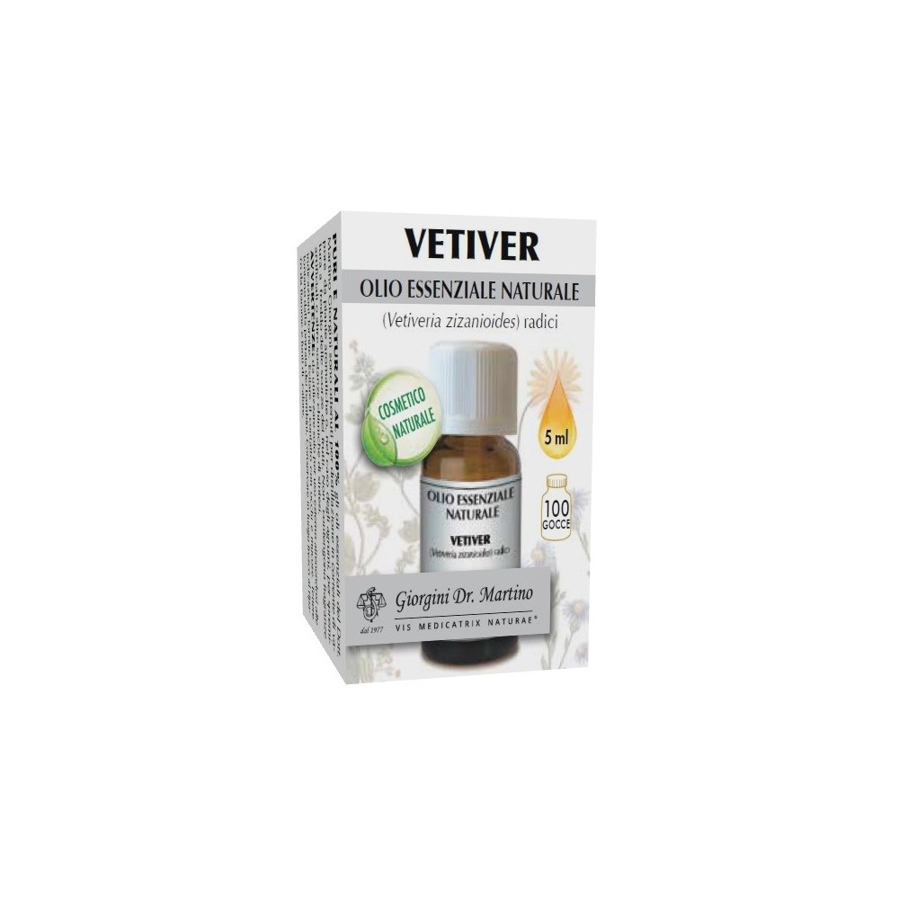 VETIVER OLIO ESSENZIALE NATURALE 5 ML