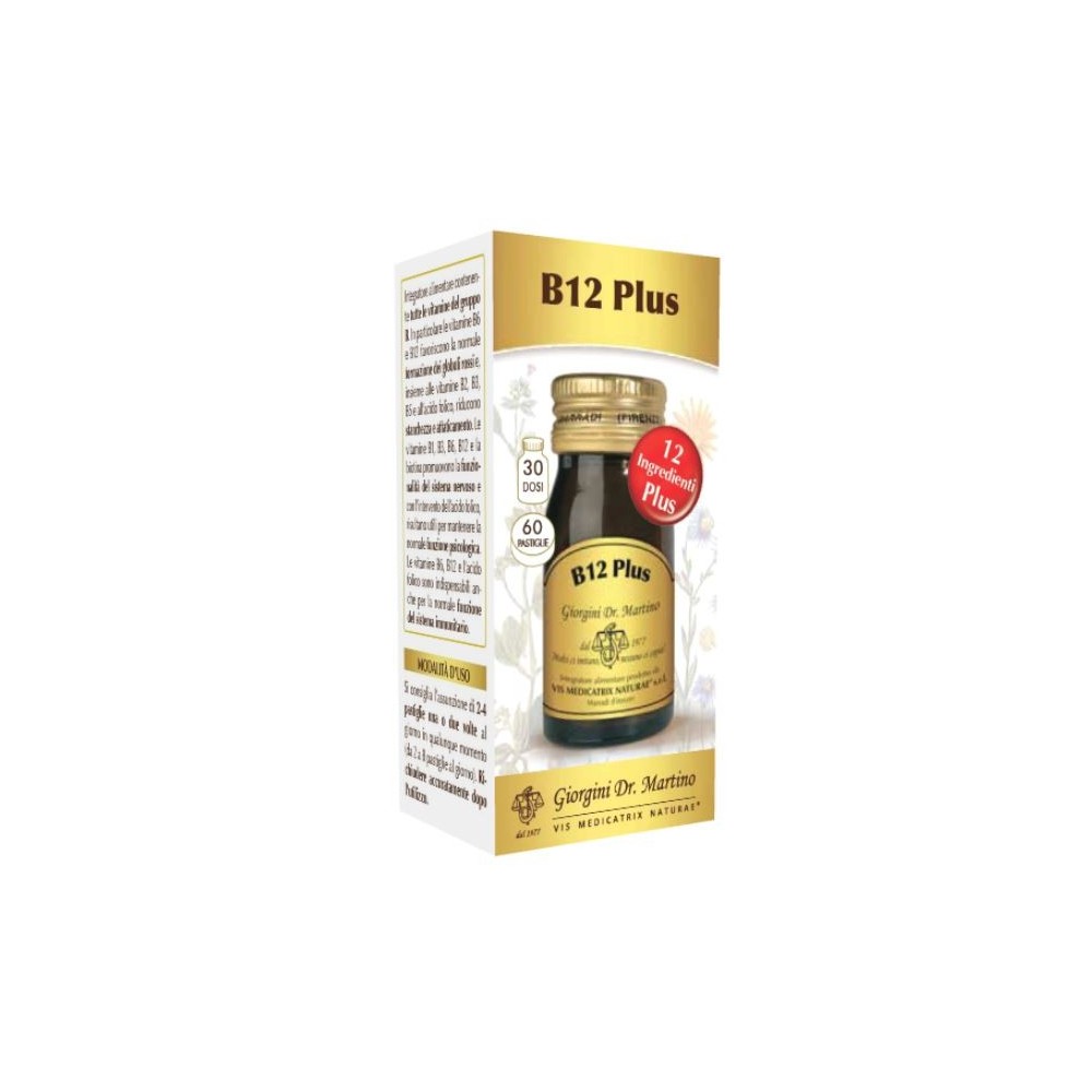 B12 Plus integratore alimentare 60 pastiglie Dr. Giorgini