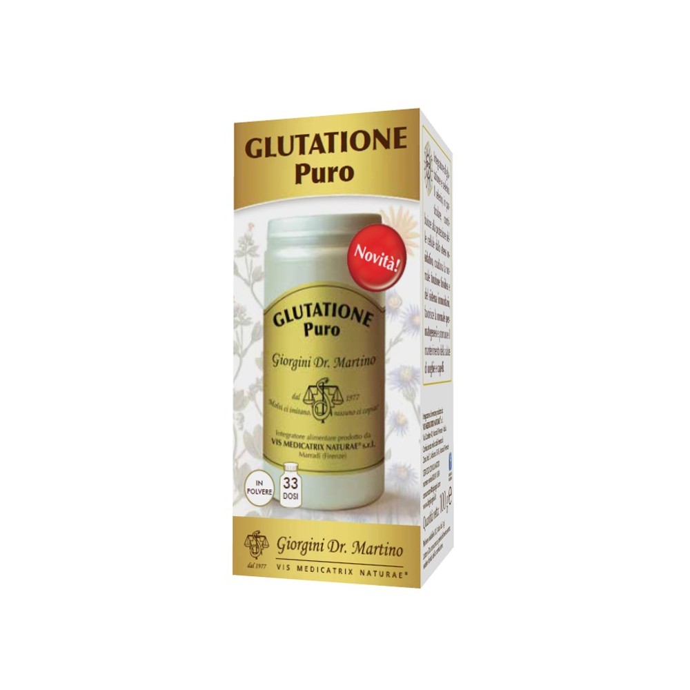 GLUTATIONE integratore alimentare 100 g polvere Dr. Giorgini