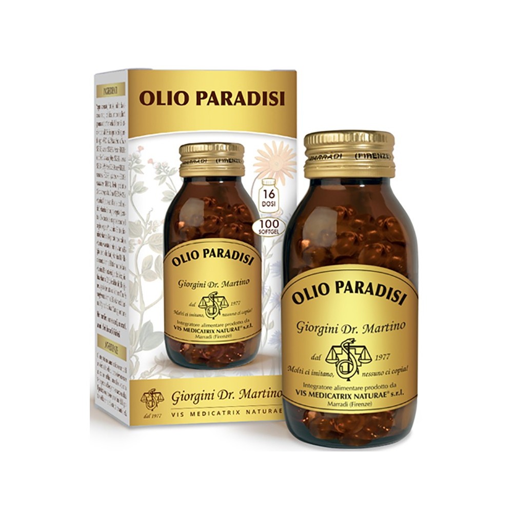 OLIO PARADISI integratore alimentare 100 softgel Dr. Giorgini