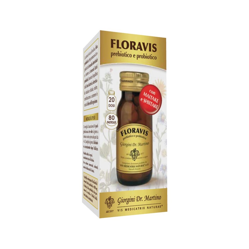 FLORAVIS integratore alimentare 80 pastiglie Dr. Giorgini