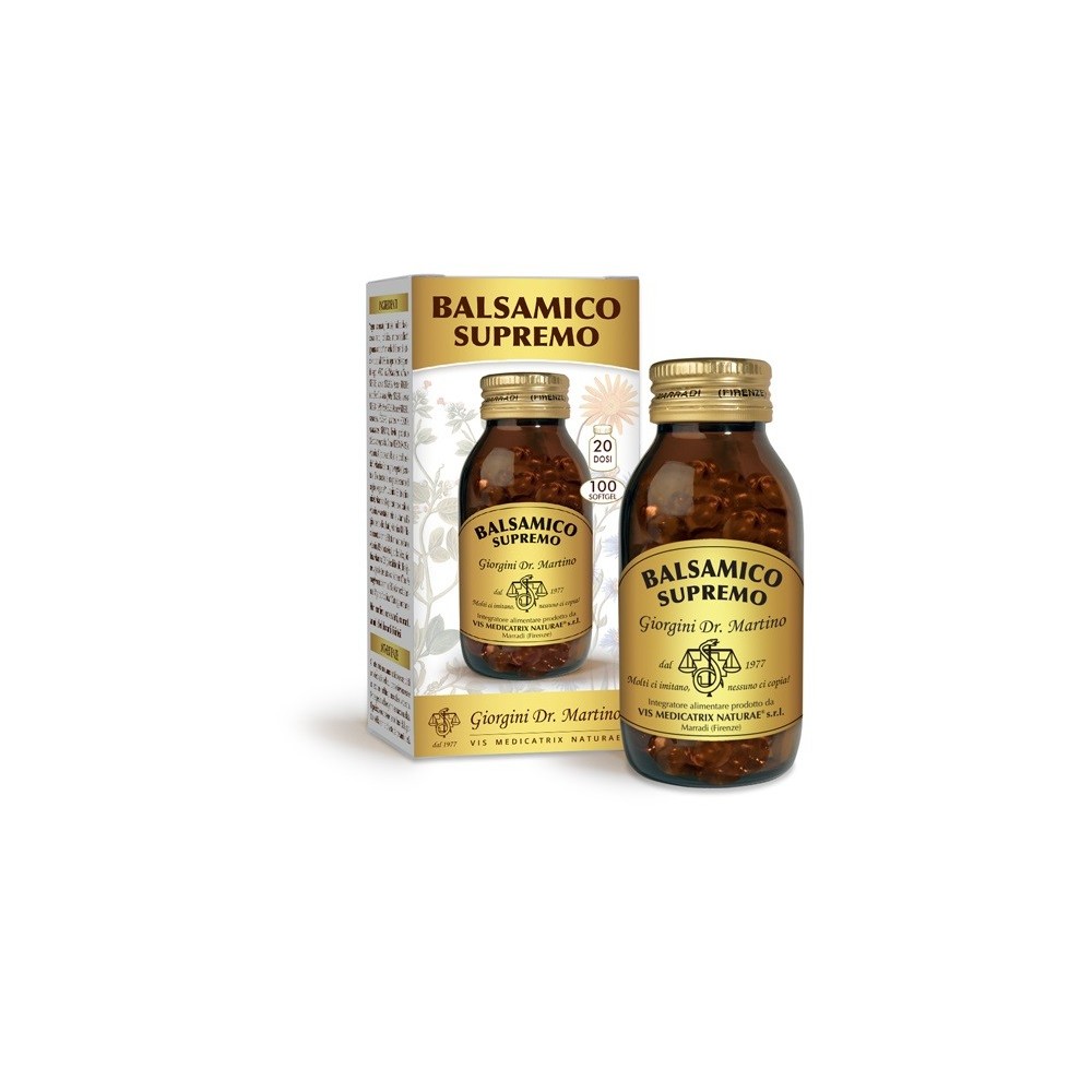 BALSAMICO SUPREMO integratore alimentare 100 softgel Dr. Giorgini