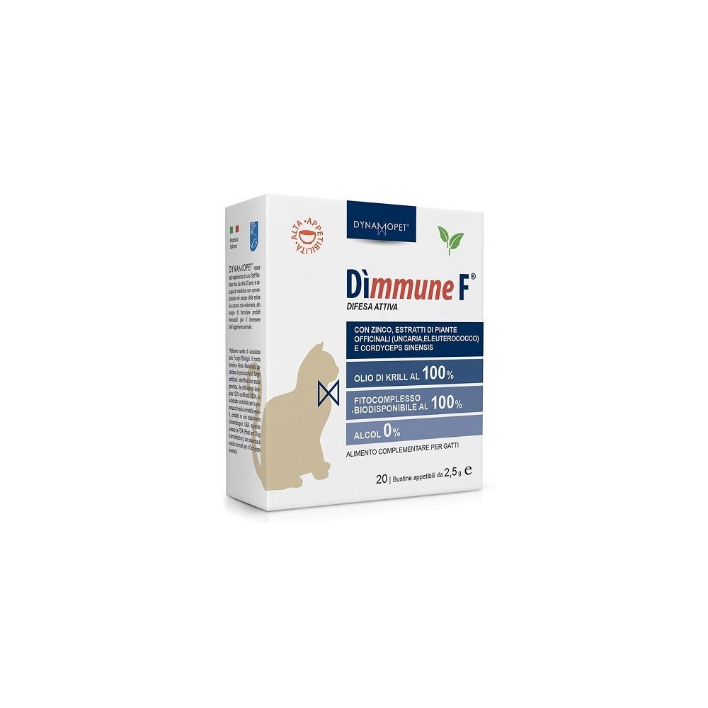 DIMMUNE F 20 bustine da 2,5 ml Dynamopet