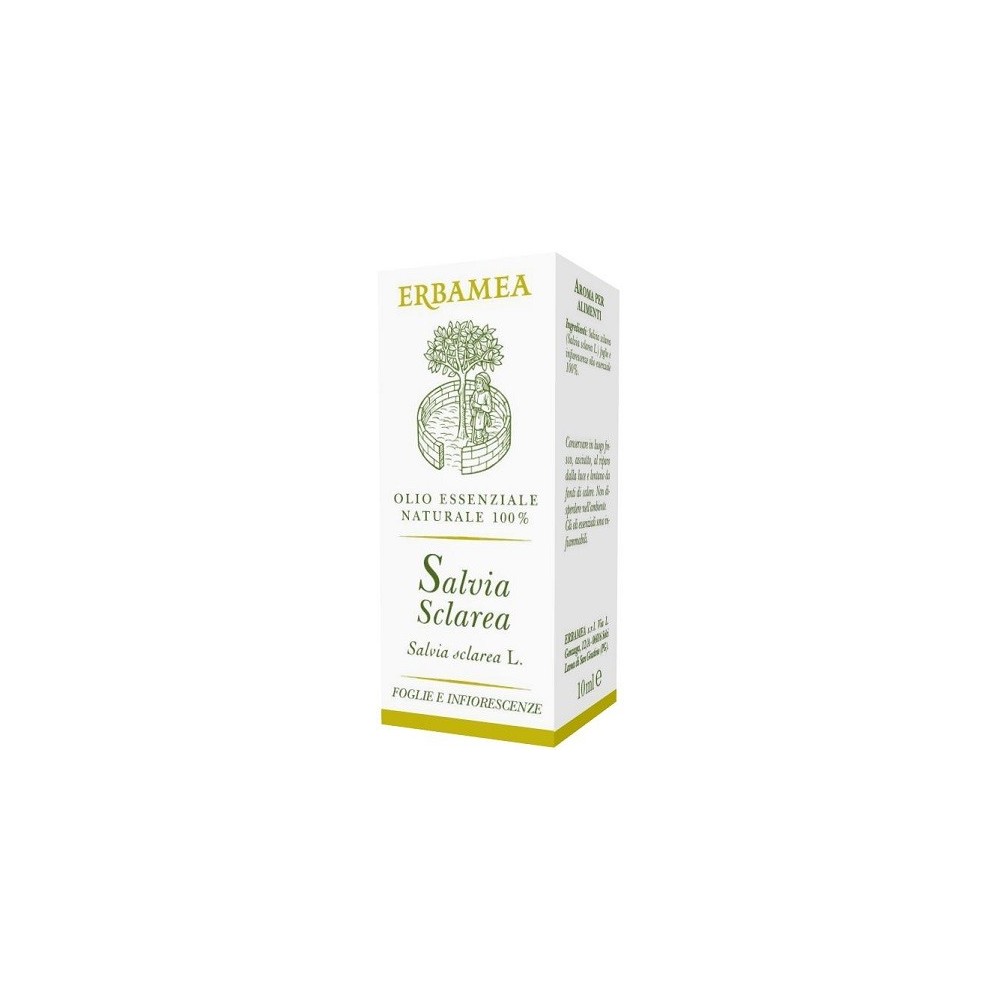 SALVIA SCLAREA Olio Essenziale 10 ml Erbamea