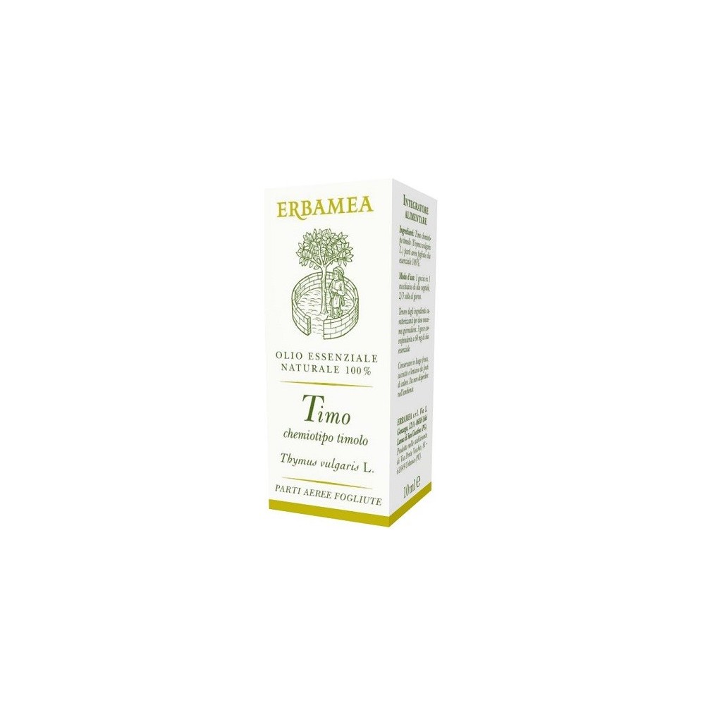 TIMO CHEMIOTIPO TIMOLO Olio Essenziale 10 ml Erbamea