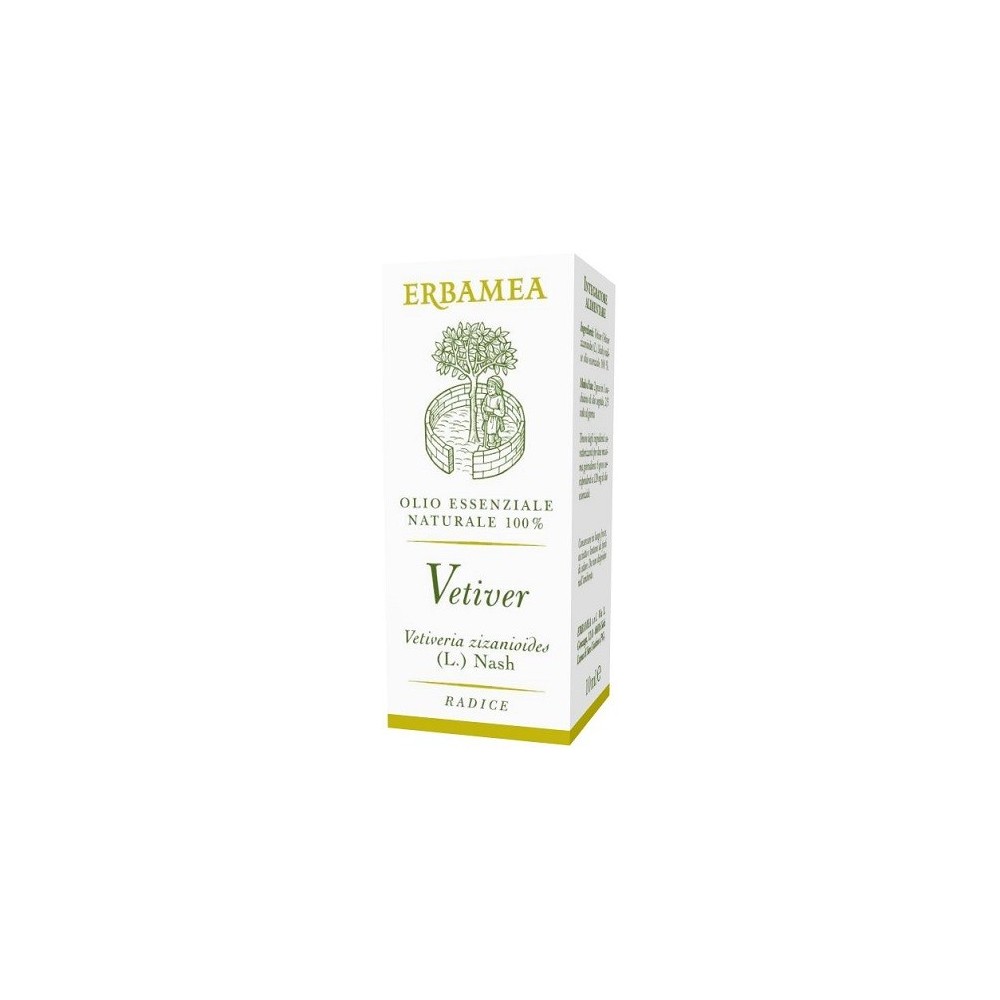 VETIVER Olio Essenziale 10 ml Erbamea