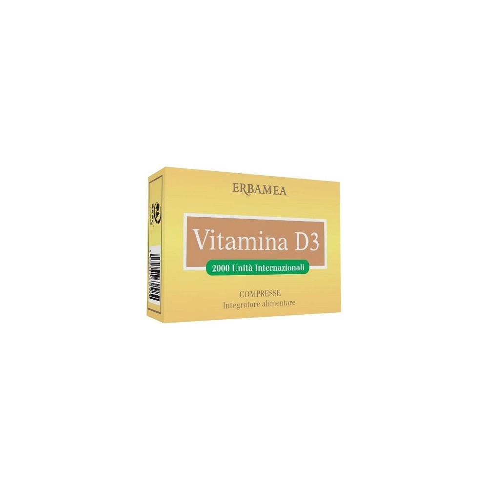 VITAMINA D3 integratore alimentare 90 compresse Erbamea