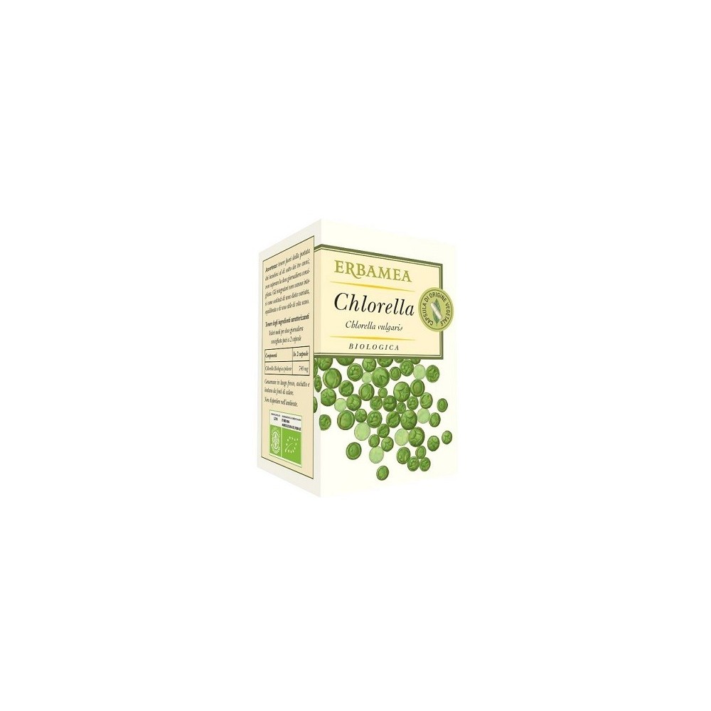 CHLORELLA BIOLOGICA integratore alimentare 50 capsule Erbamea