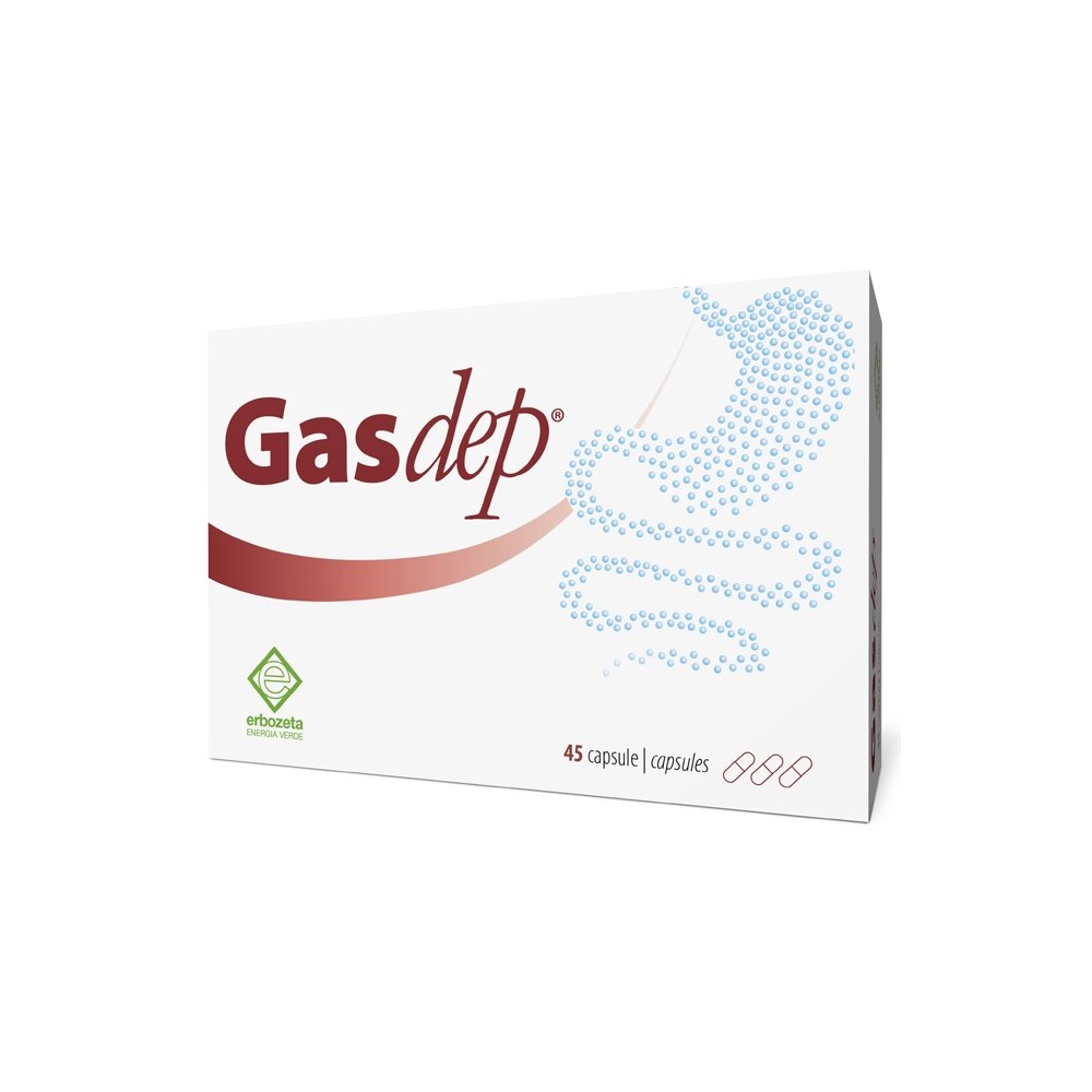 GASDEP integratore alimentare 45 capsule Erbozeta