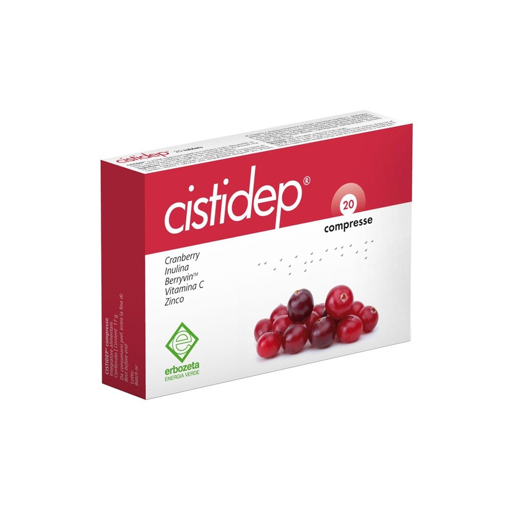 CISTIDEP integratore alimentare 20 compresse Erbozeta