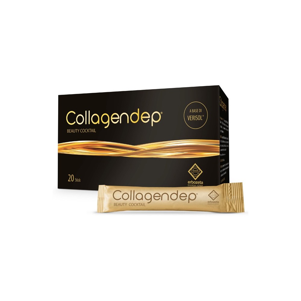 COLLAGENDEP integratore alimentare 20 stick da 15 ml Erbozeta