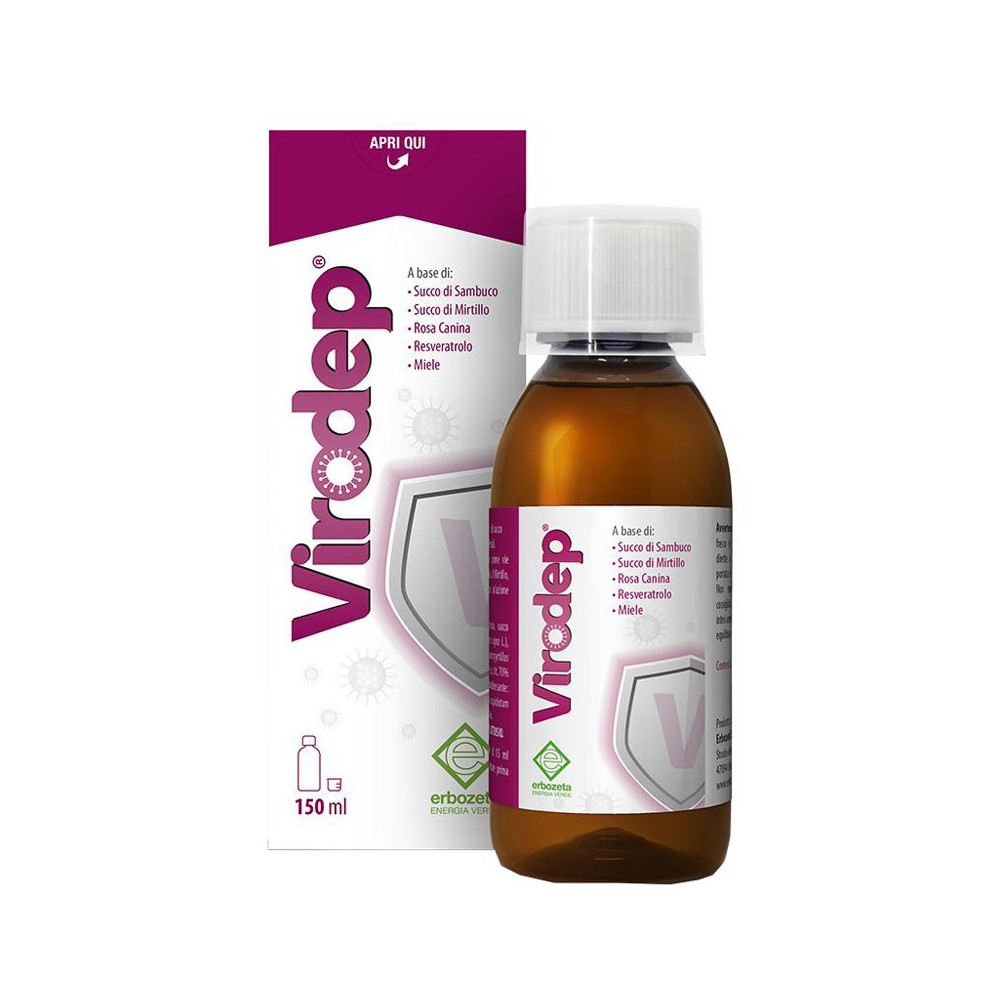 VIRODEP integratore alimentare 150 ml Erbozeta