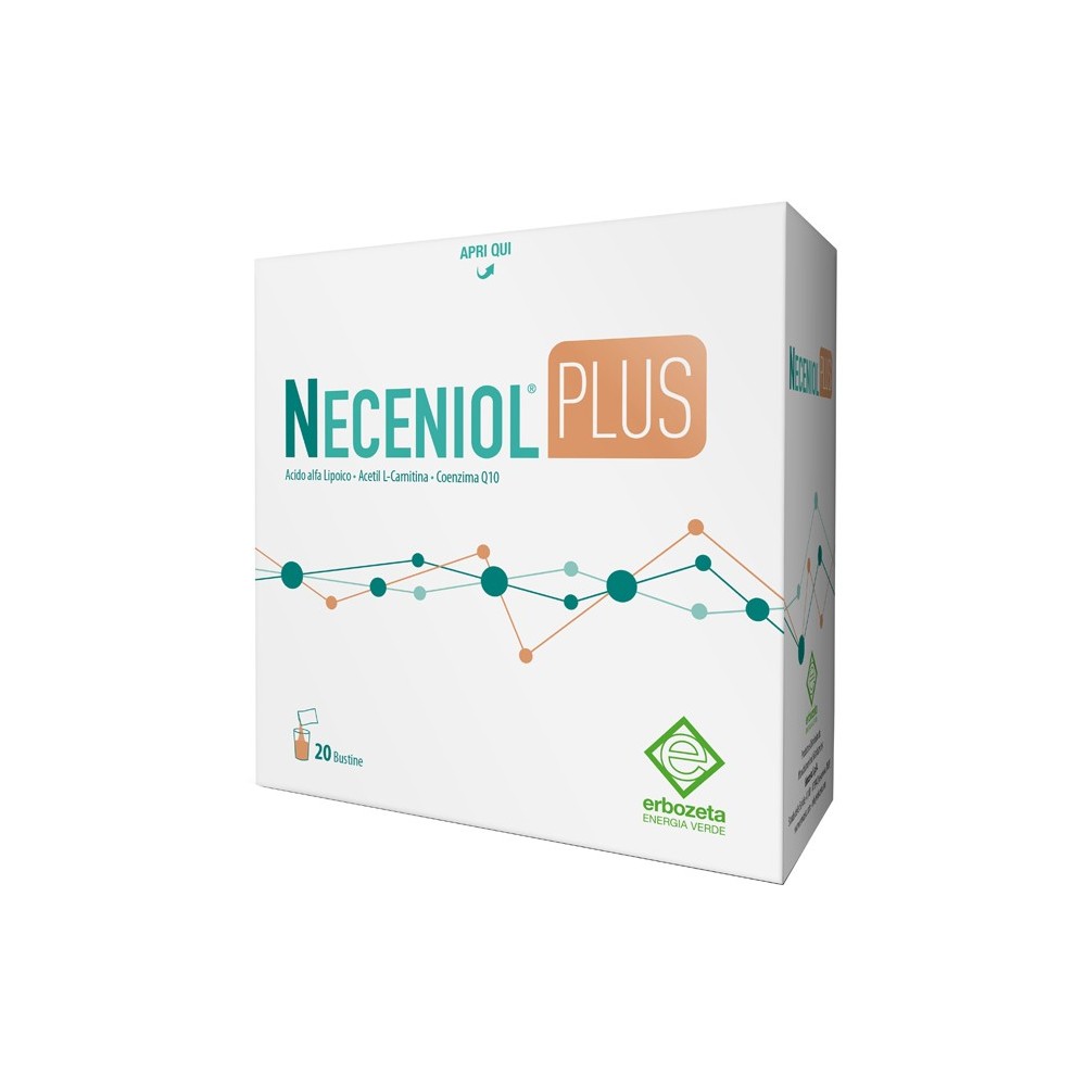 NECENIOL PLUS integratore alimentare 20 bustine Erbozeta