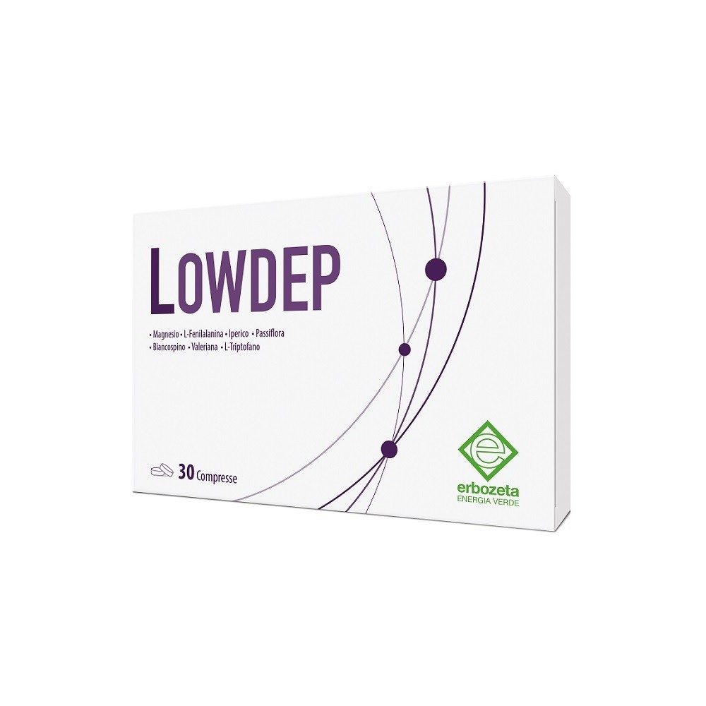 LOWDEP integratore alimentare 30 compresse Erbozeta