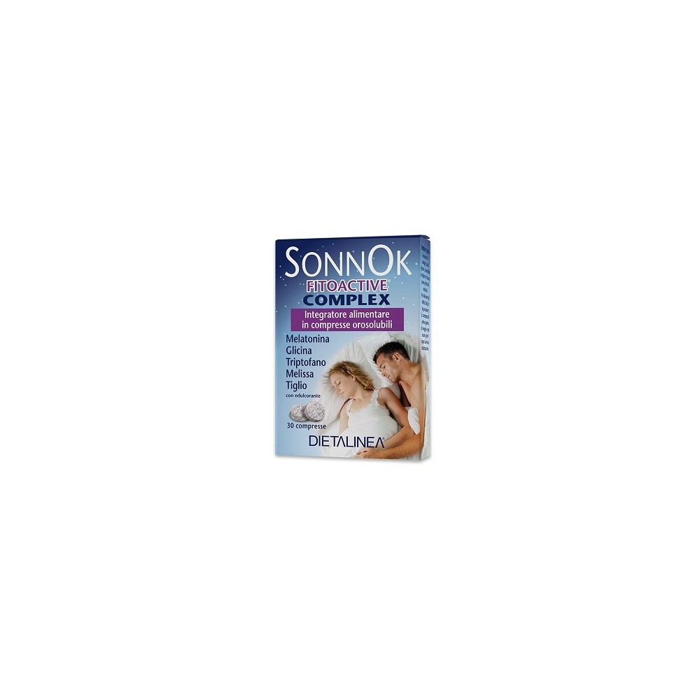 SONNOK FITOACTIVE COMPLEX integratore alimentare 30 compresse orosolubili Dietalinea