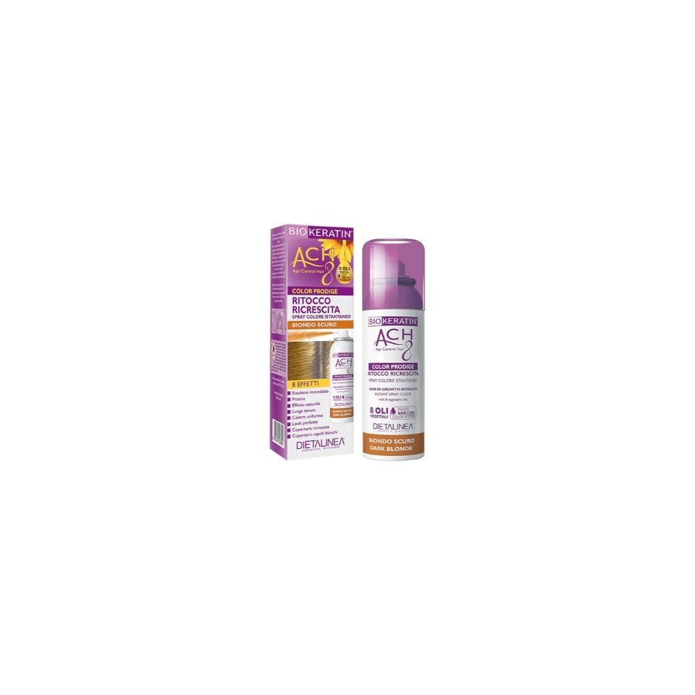 BIOKERATIN ACH8 RITOCCO RICRESCITA SPRAY BIONDO SCURO 75 ml Dietalinea