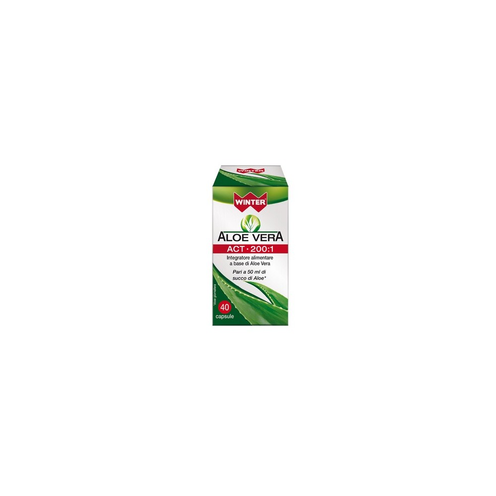 WINTER ALOE VERA ACT 2001 40 CAPSULE