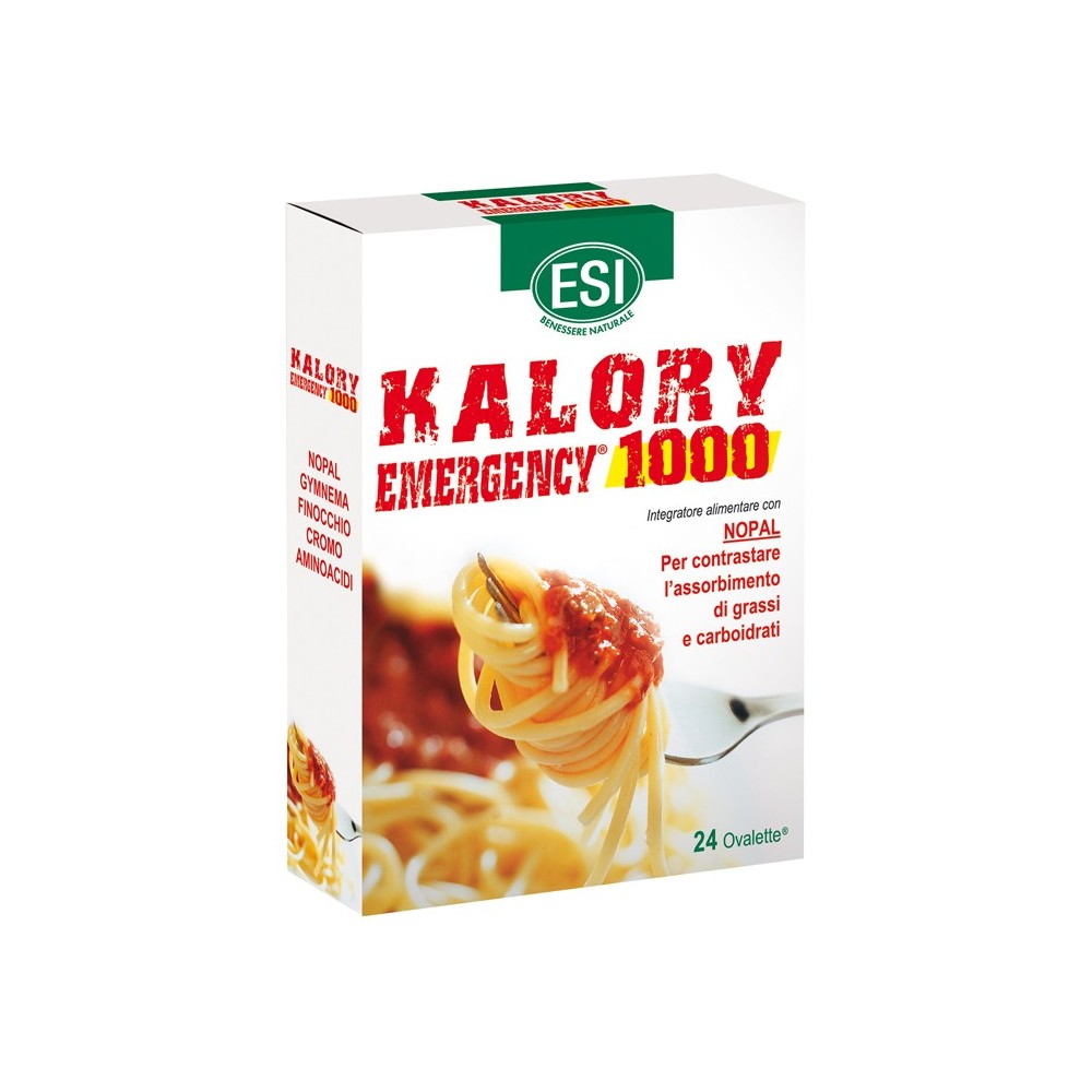 ESI KALORY EMERGENCY 1000 24 OVALETTE