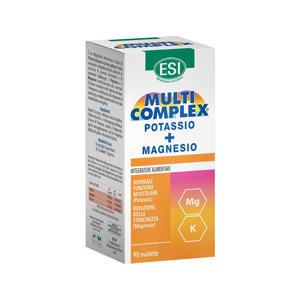 ESI MULTICOMPLEX POTASSIO MG 90 OVALETTE