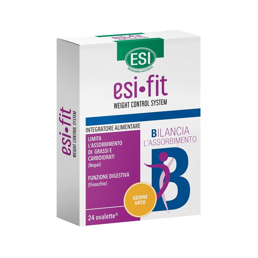 Esi Fit bilancia azione urto integratore alimentare 24 ovalette ESI