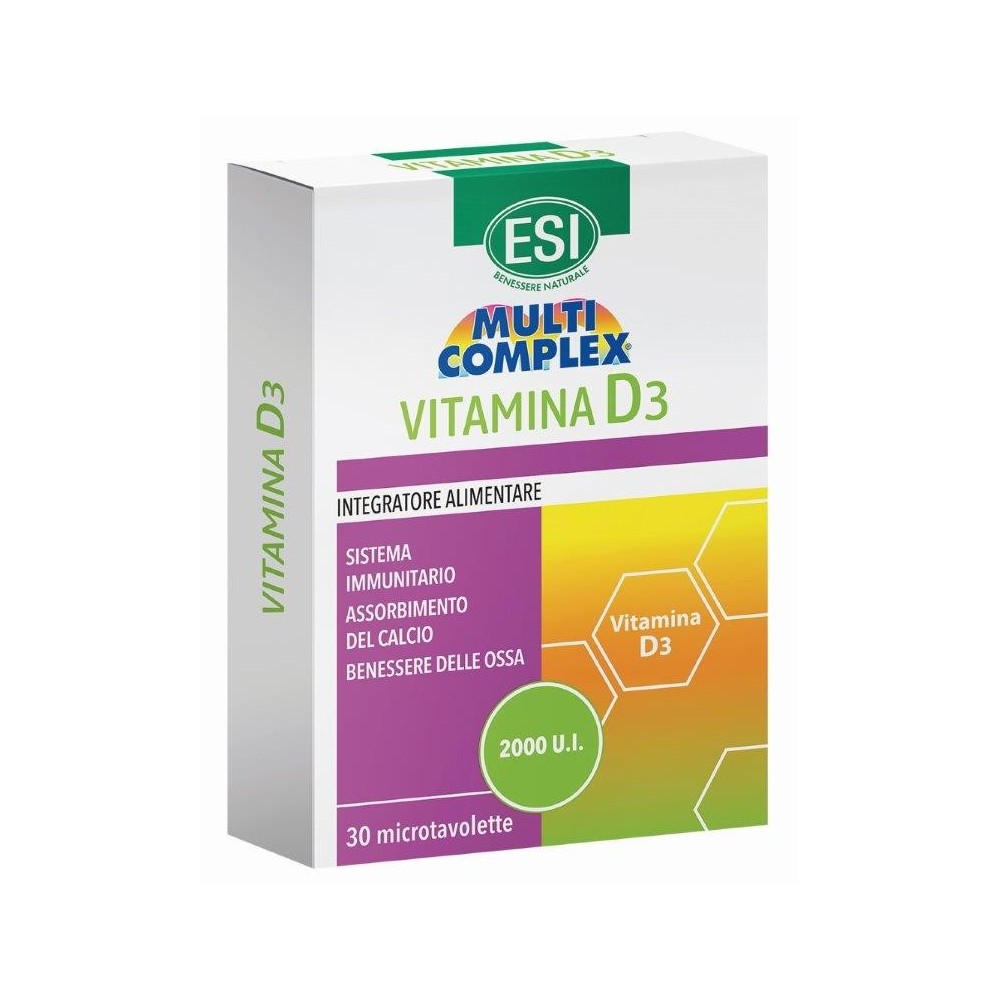 ESI MULTICOMPLEX VITAMINA D3 30 TAVOLETTE