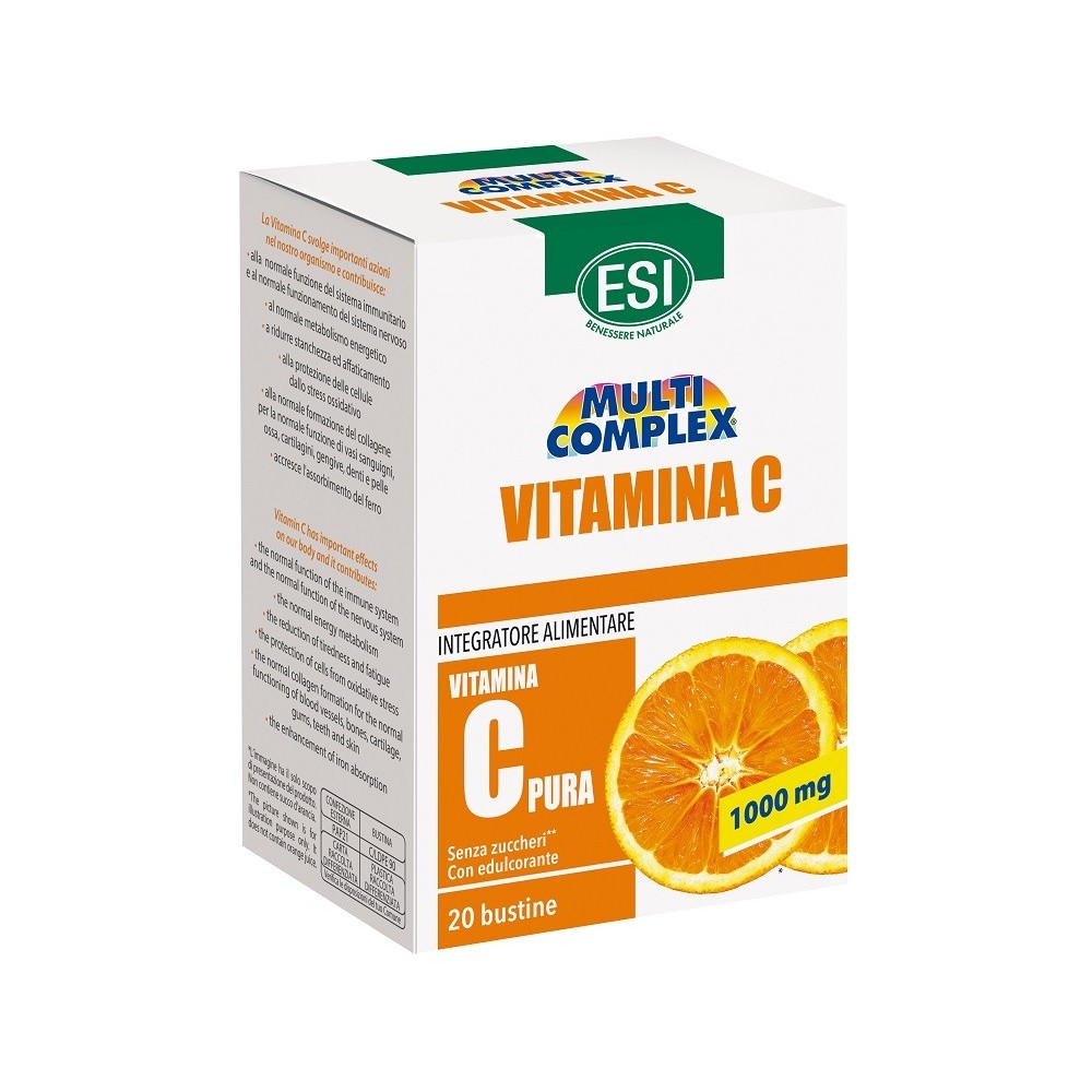 ESI MULTICOMPLEX VITAMINA C 20 BUSTINE DA 2 G